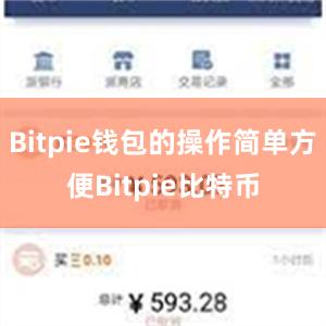 Bitpie钱包的操作简单方便Bitpie比特币